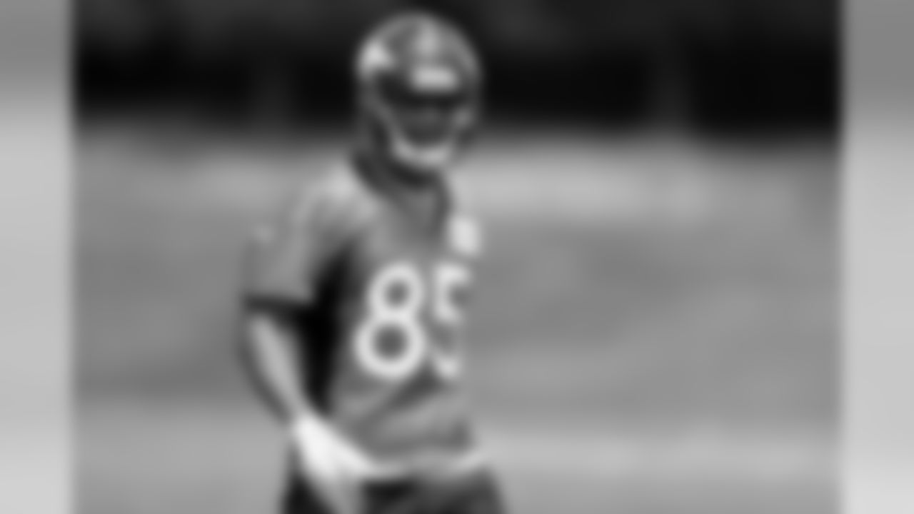 Wide receiver Jimmy Williams participates in rookie minicamp.