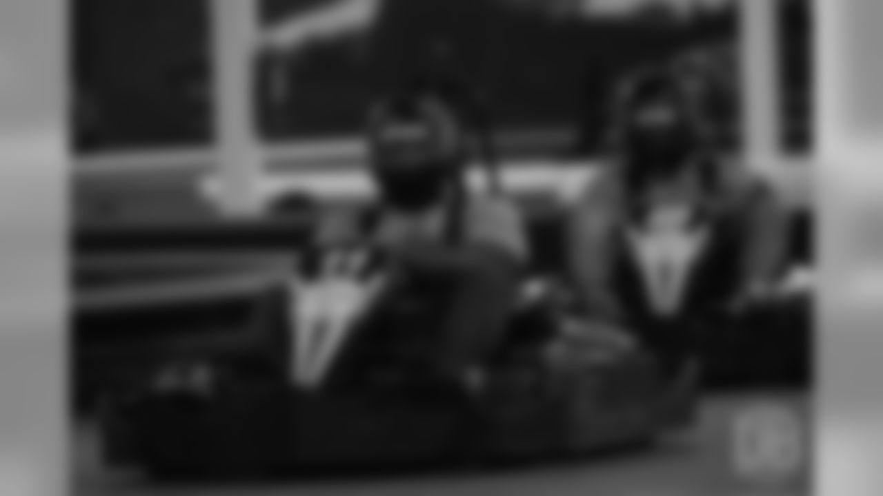a player at Von's Vision fourth annual Go-Kart Grand Prix to fundraise for the foundation.