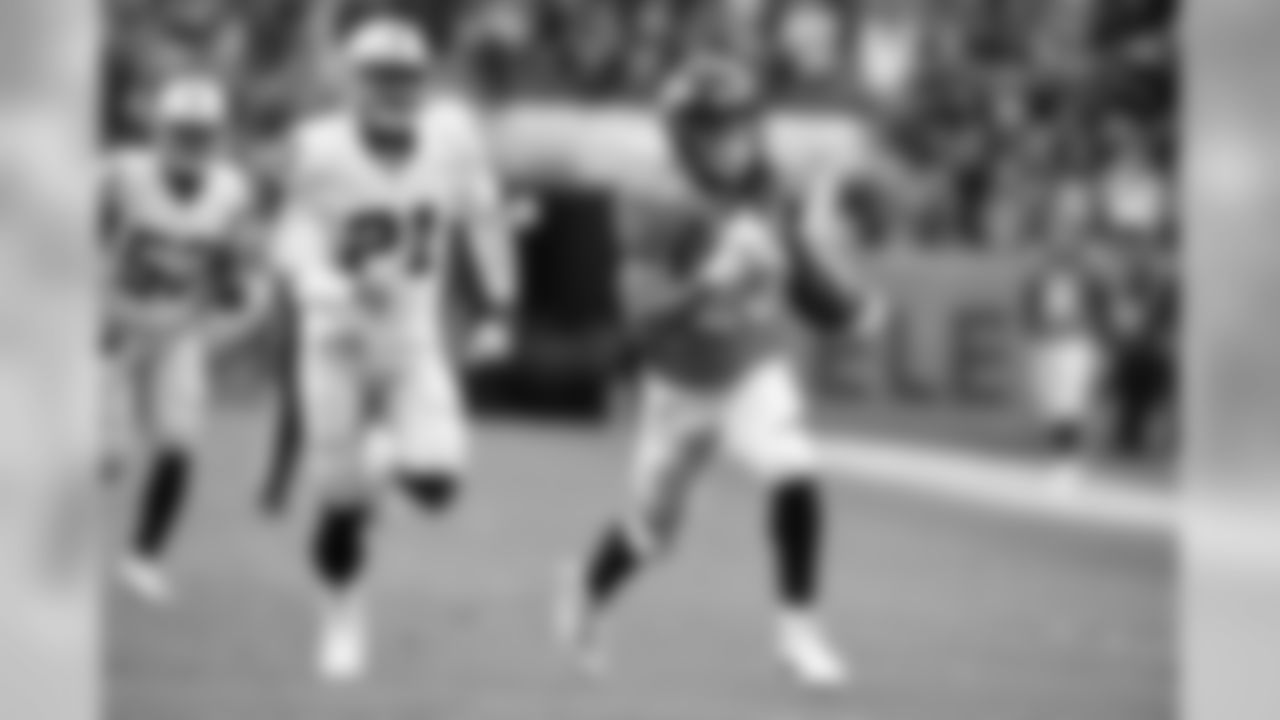 43-yard pass from Trevor Siemian to Devontae Booker