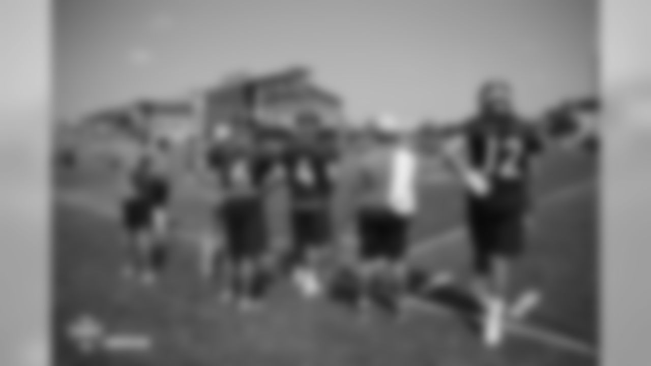 action during training camp at UCHealth Training Center in Centennial, CO, August 14, 2018.
Photo by Gabriel Christus
