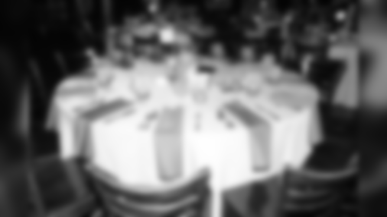 The dinner setting during Von's Vision at Mile High Station in Denver on November 5, 2018.