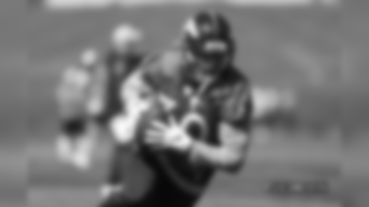 Phillip Lindsay during a practice at UCHealth Training Center on September 7, 2018.