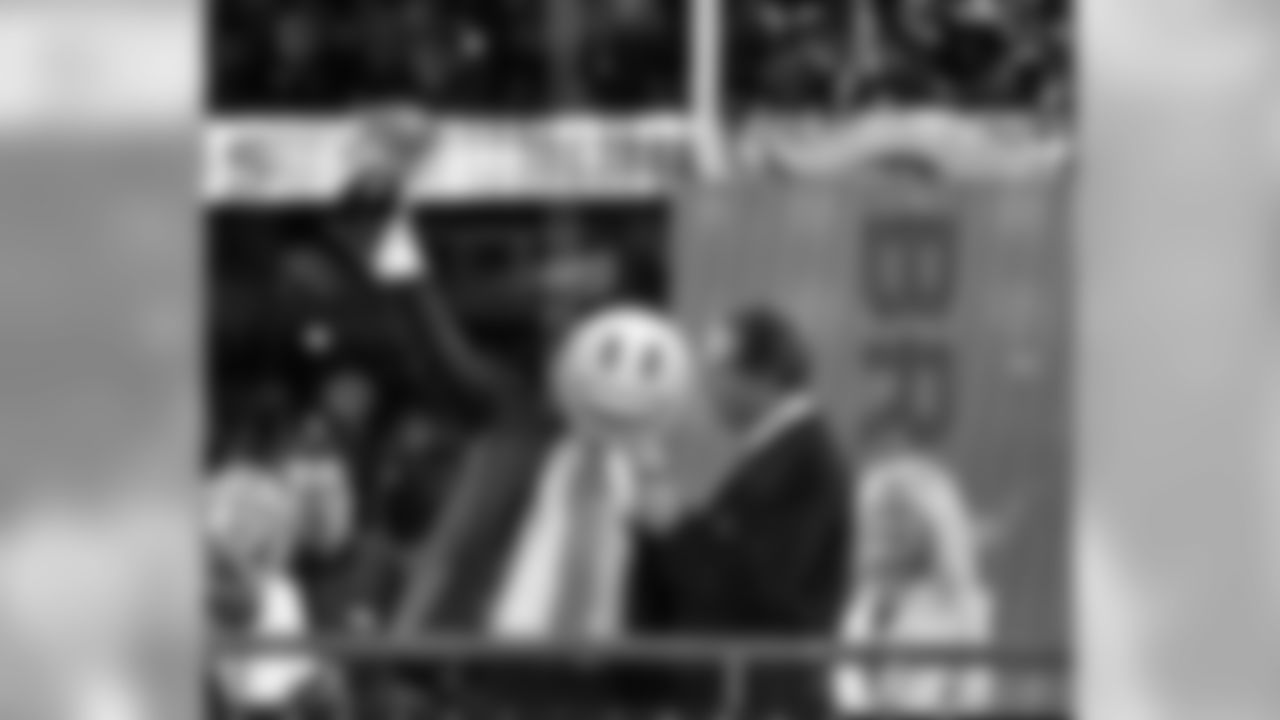 This one's for Pat: Years after Pat Bowlen said, "This one's for John!" following the Broncos' first Super Bowl victory, John Elway returned the favor for Mr. Bowlen after Super Bowl 50.