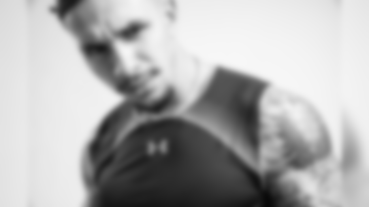 Portrait of Baylor wide receiver Jalen Hurd at the NFL Combine, Friday, March 1, 2019, in Indianapolis. (Todd Rosenberg/NFL)