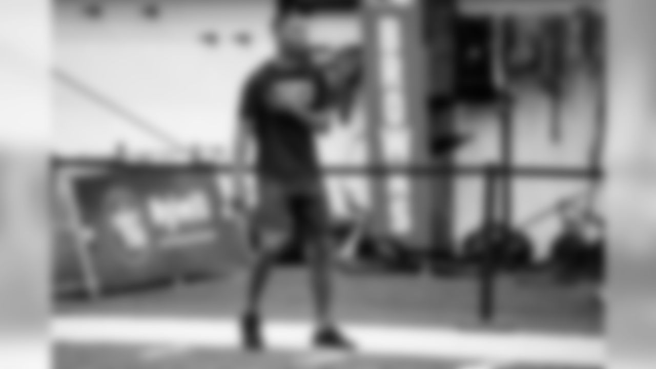 150 youth football player attended Linebacker Christian Kirksey’s football camp on June 9, 2019.