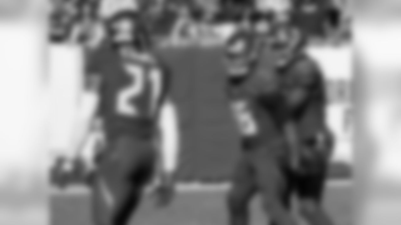 S Justin Evans, CB Robert McClain and LB Kwon Alexander