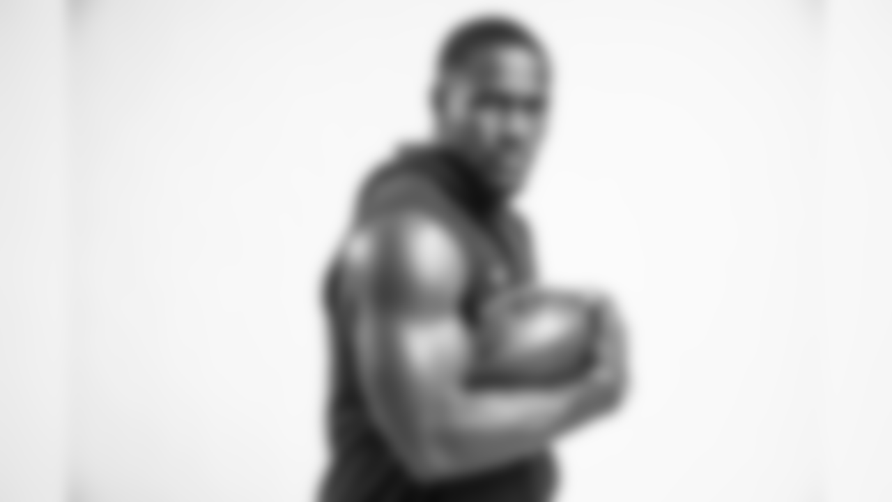 Portrait of LSU linebacker Devin White during the NFL Scouting Combine, Saturday, March 2, 2019, in Indianapolis. (Todd Rosenberg via AP)