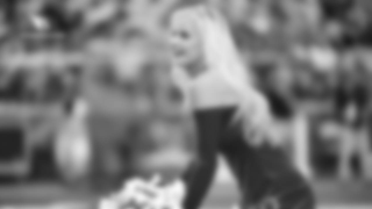 Images of Cardinals cheerleader Coley from the 2018 season