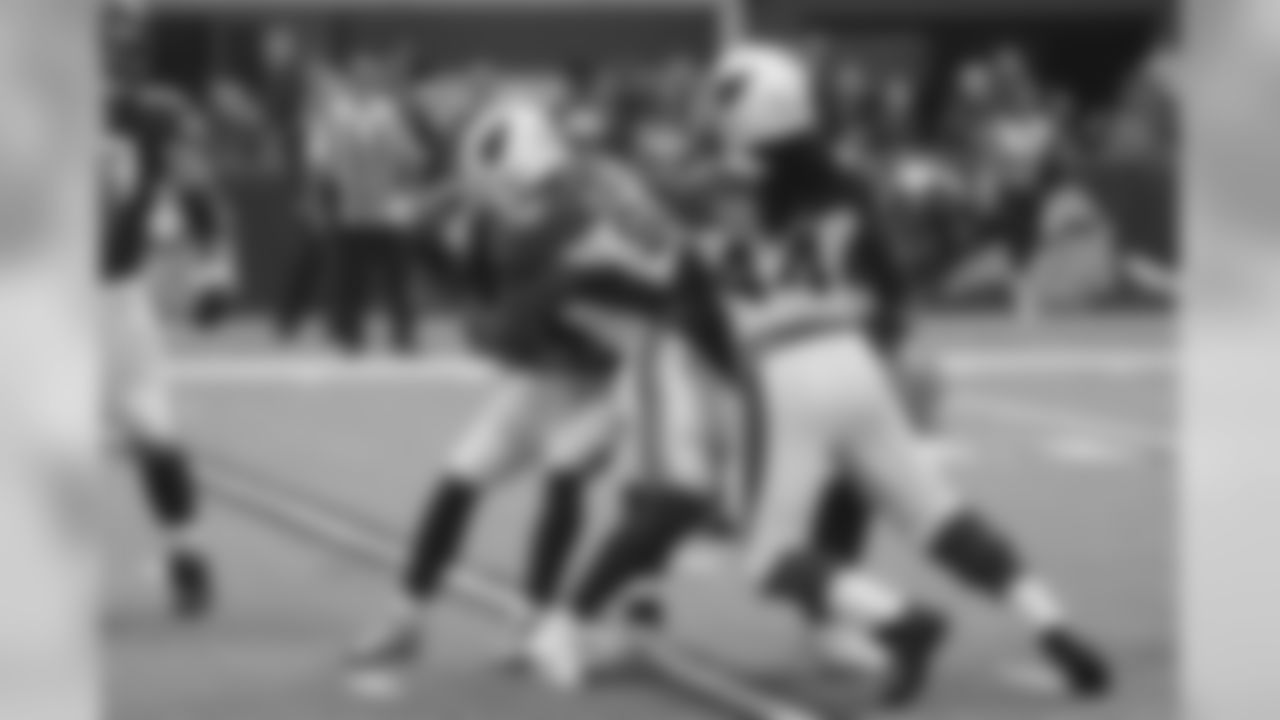 DT Corey Peters with the sack