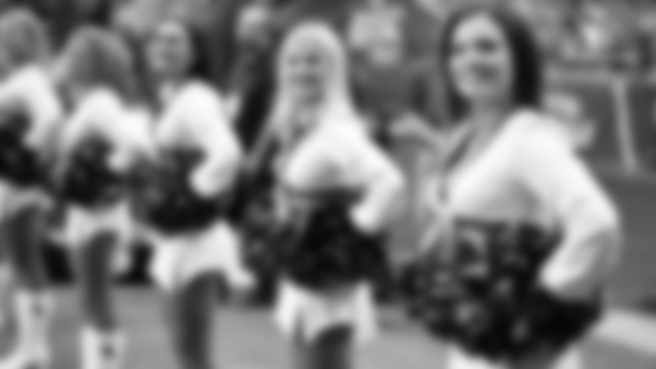 Images of Cardinals cheerleader Coley from the 2018 season