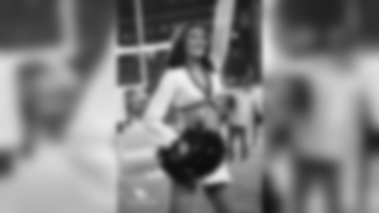 Images of Cardinals cheerleader Karli from the 2018 season
