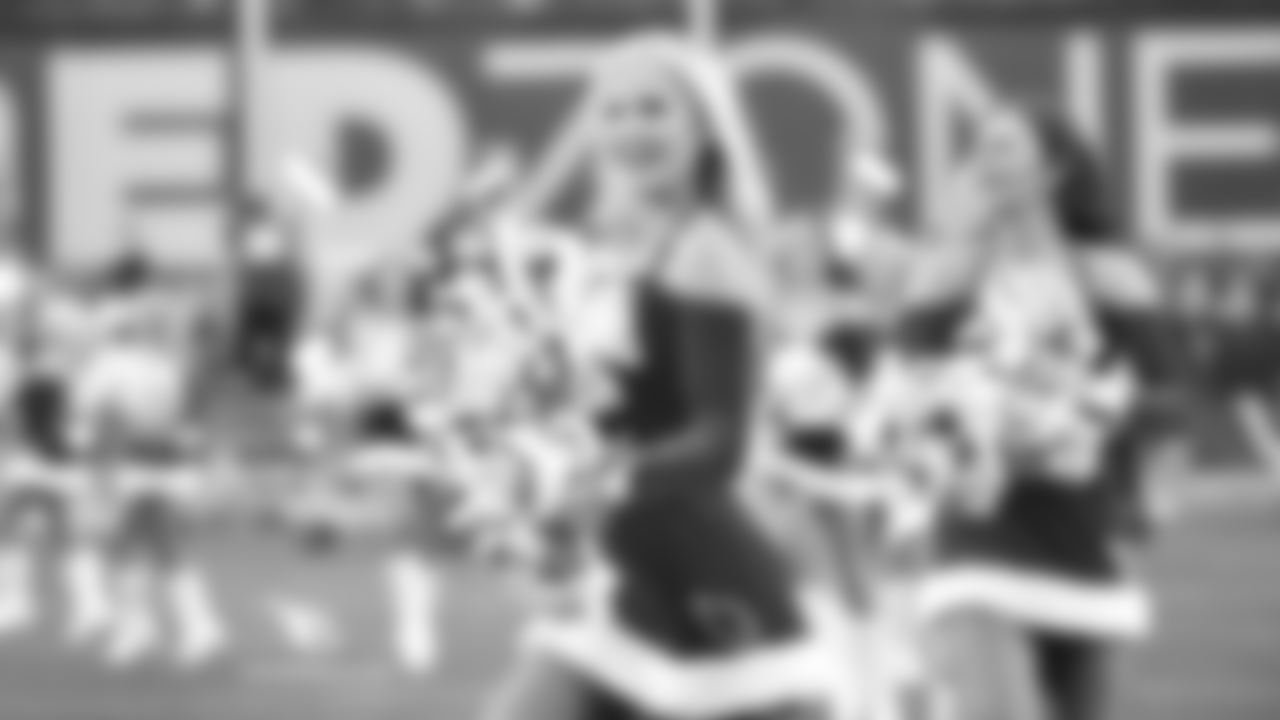 Images of Cardinals cheerleader Coley from the 2018 season