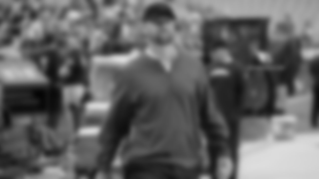 Tight ends coach Steve Heiden (retained from previous staff)