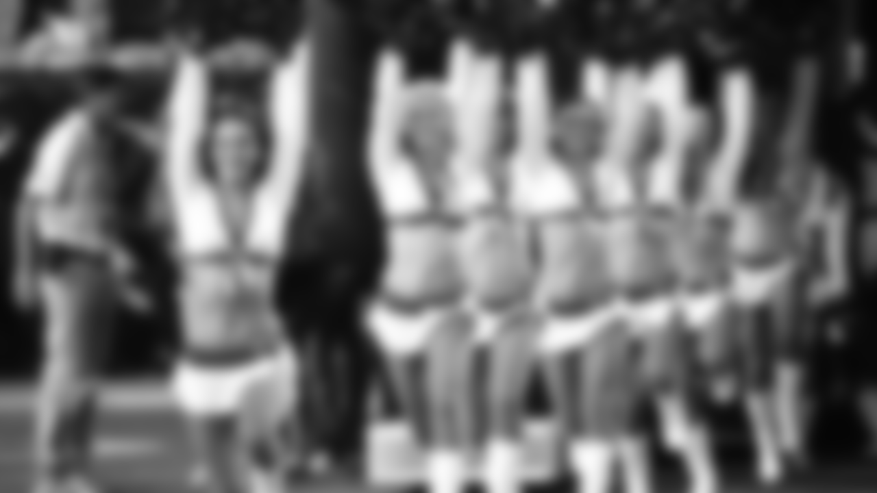 Images of Cardinals cheerleader Coley from the 2018 season