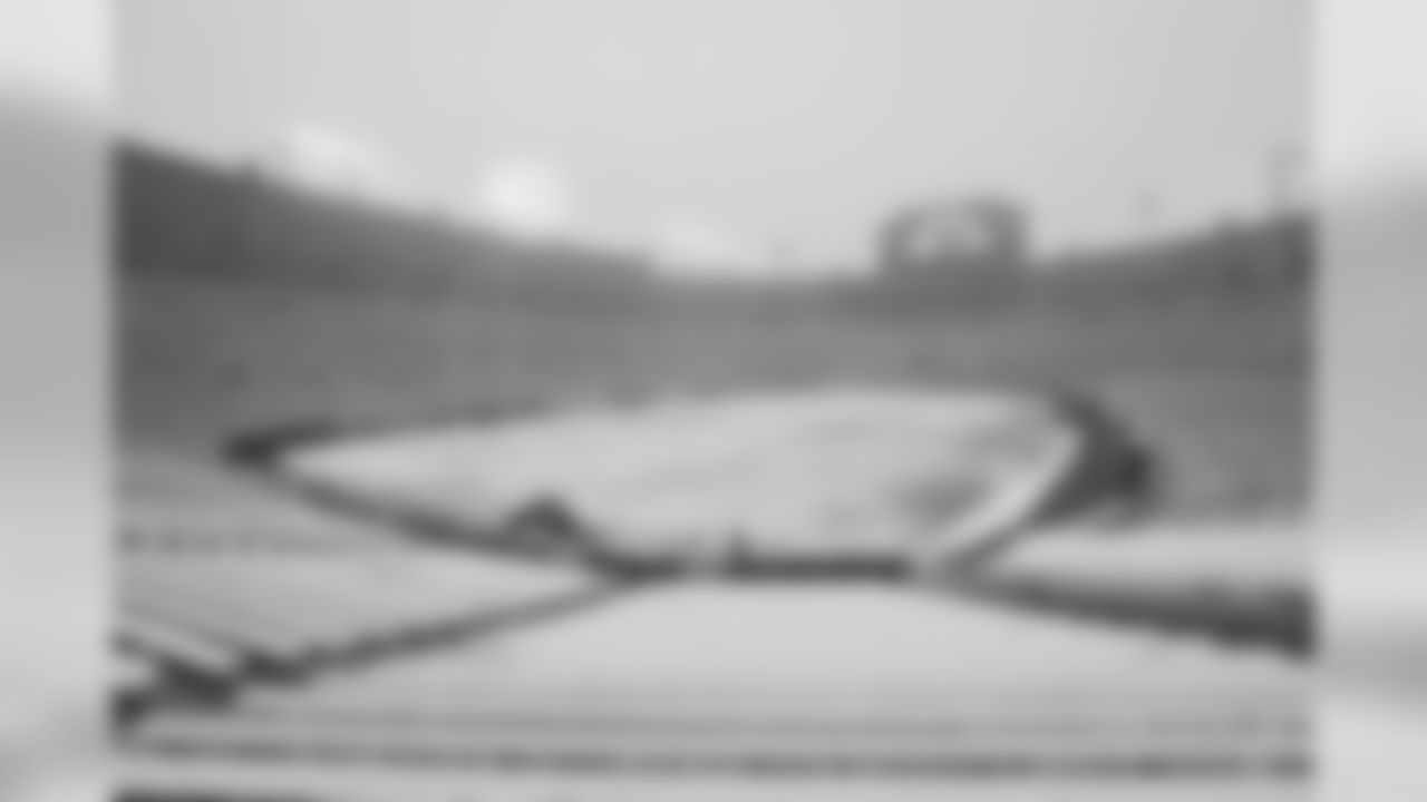 A snow covered Lambeau Field before an NFL football game between the Green Bay Packers and the Arizona Cardinals Sunday, Dec. 2, 2018, in Green Bay, Wis