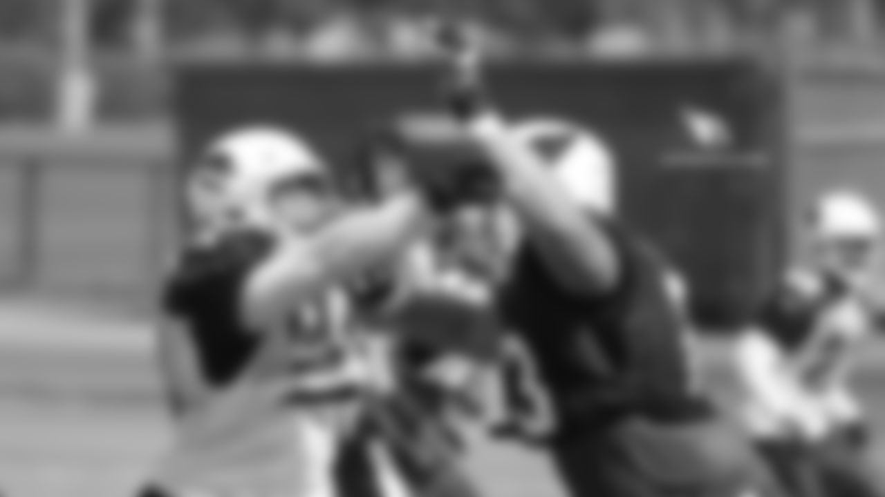 DE Alec James (left) against T John Wetzel