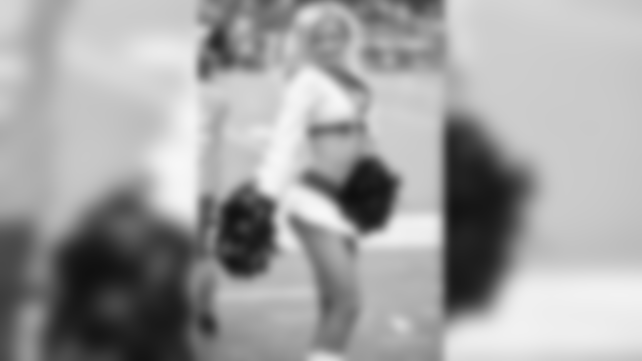 Images of Cardinals cheerleader Coley from the 2018 season