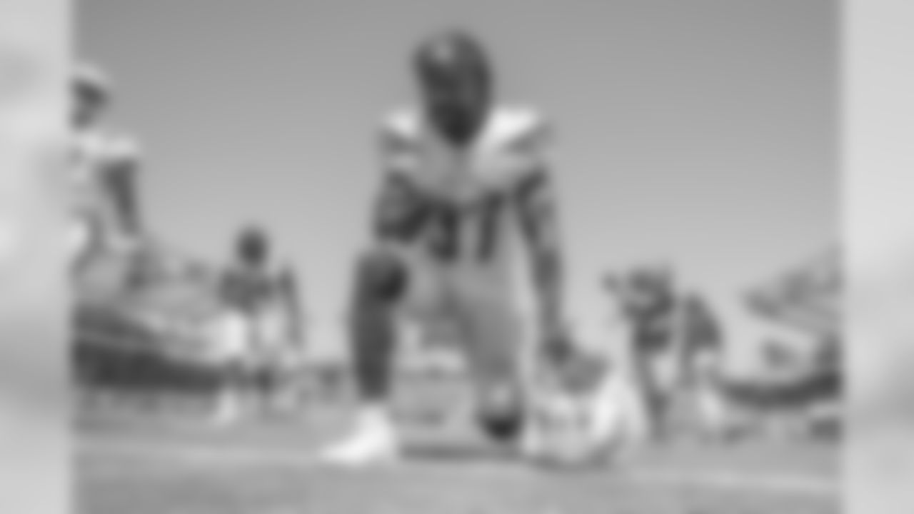 Jahleel Addae prepares to face the Kansas City Chiefs in the season opener from ROKiT Field at StubHub Center.