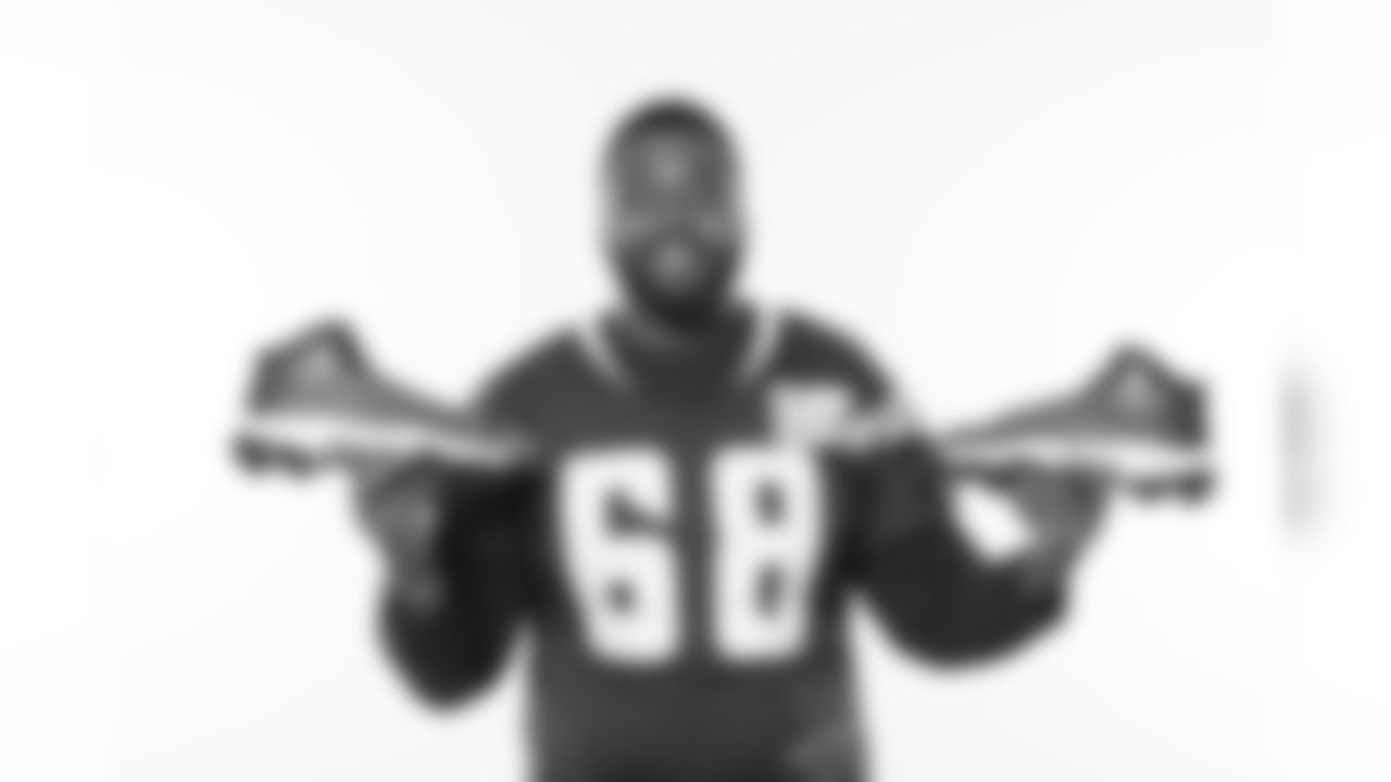 Trent Scott supporting the NFL Player Care Foundation, which helps retired players improve their quality of life.