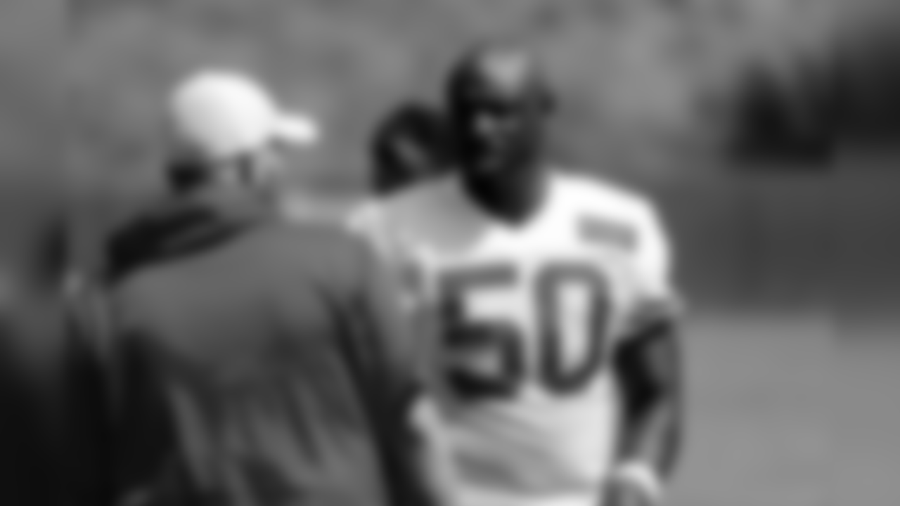 Kansas City Chiefs linebacker Justin Houston (50) during practice on 8/27/18