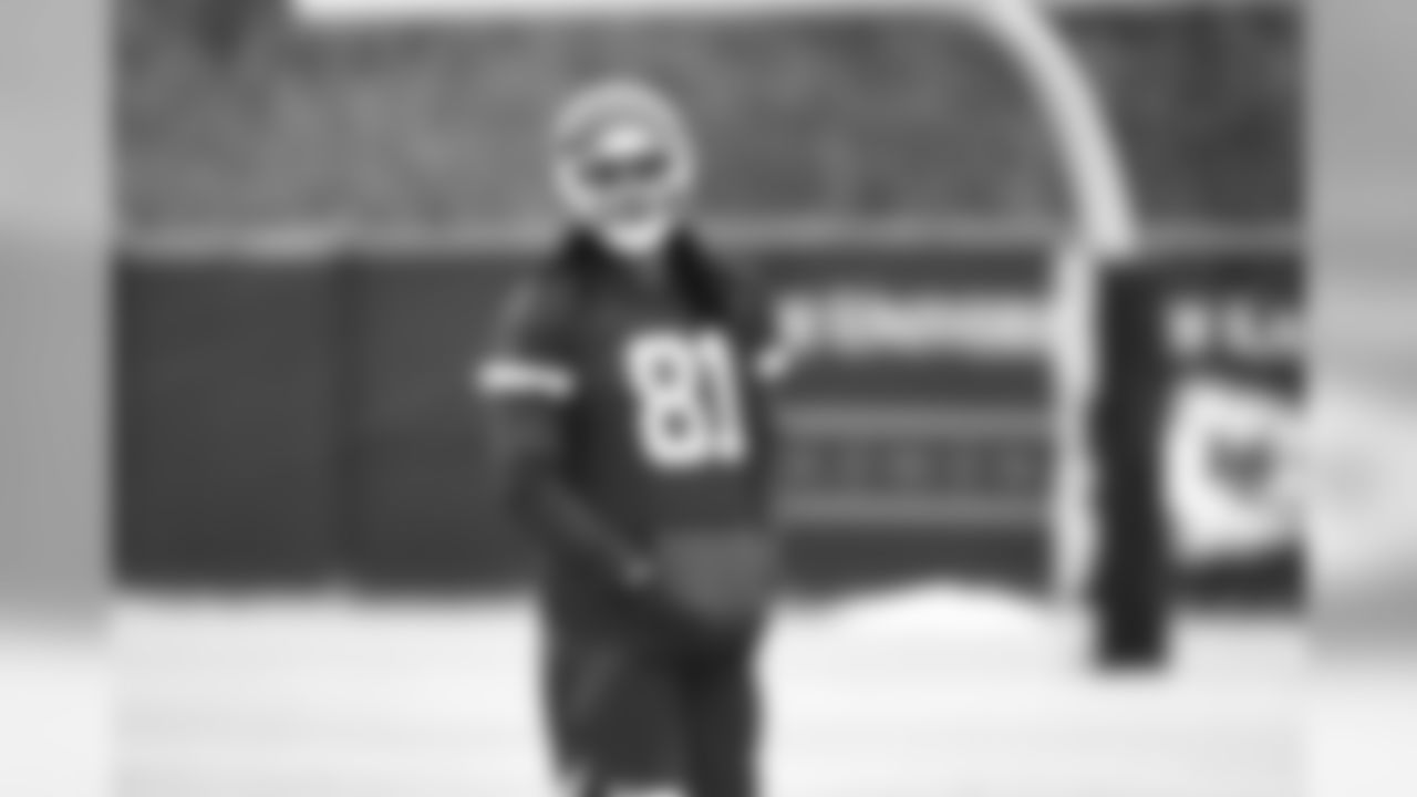 Kansas City Chiefs wide receiver Kelvin Benjamin (81) during practice on 12/19/18