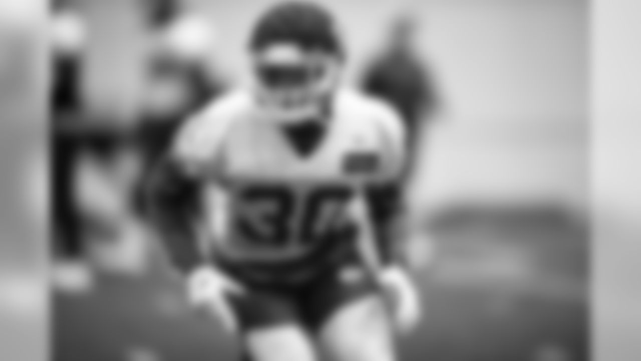 Josh Hawkins during practice on 11/28/18