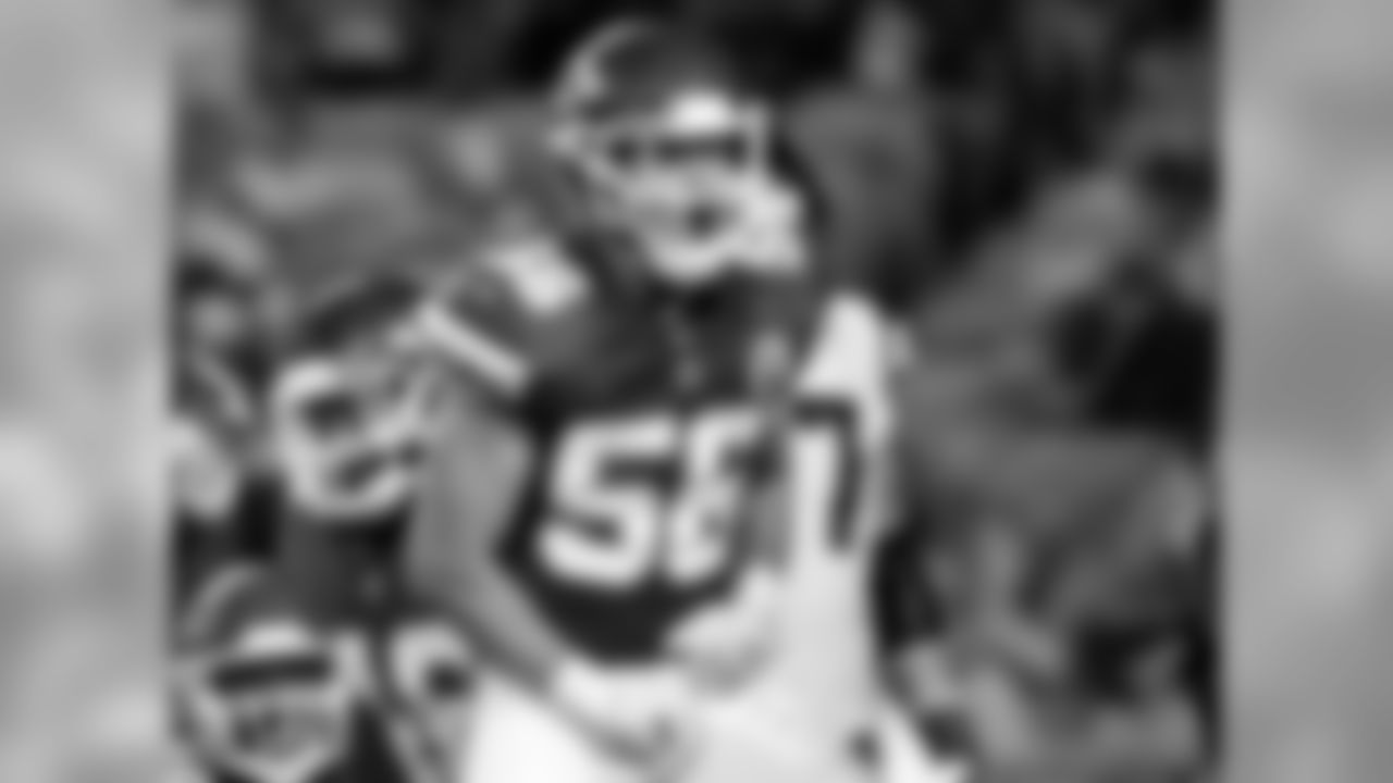 Kansas City Chiefs linebacker Ben Niemann (56) during Texans at Chiefs at Arrowhead Stadium on 8/9/18.