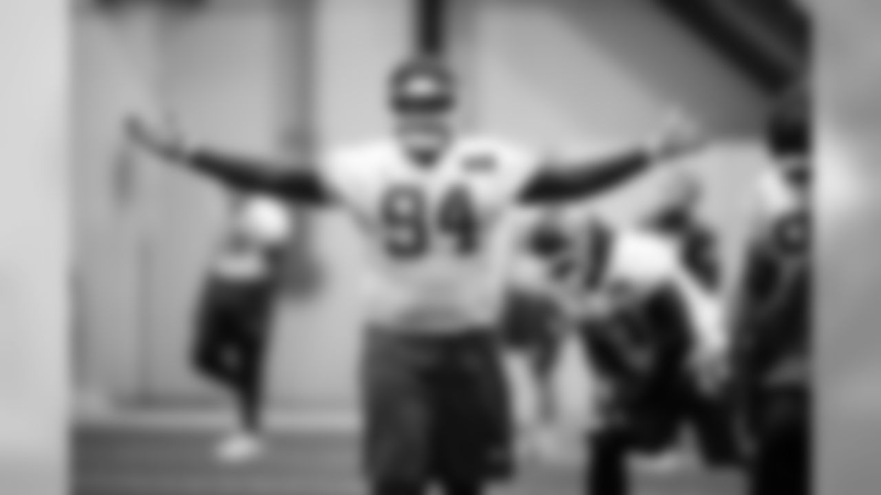 Kansas City Chiefs defensive tackle Jarvis Jenkins (94) during practice on 11/28/18