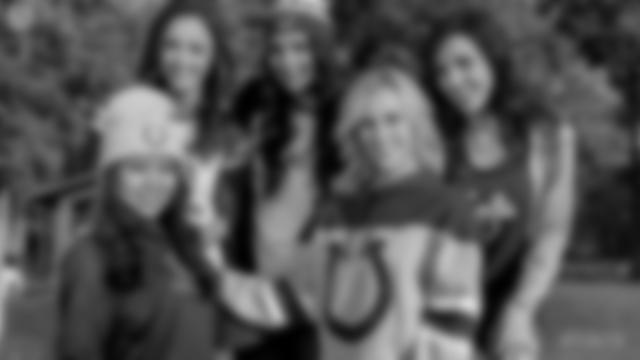A look back at a fun creative photo shoot with the Colts Cheerleaders and LIDS.