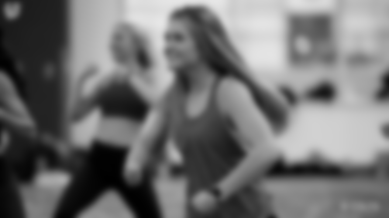A behind the scenes look at the Colts Cheerleaders prep class on 3/7.