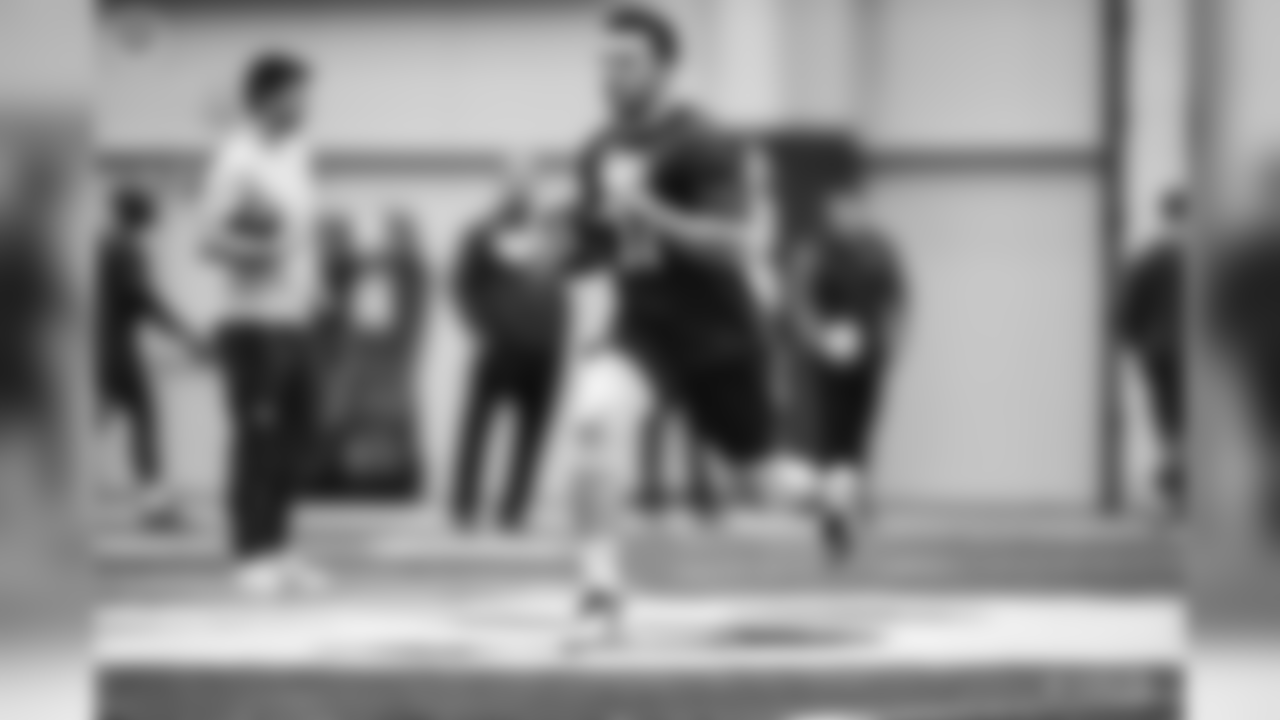 The Indianapolis Colts on Saturday hosted about 40 NFL hopefuls in their annual Local Pro Day.