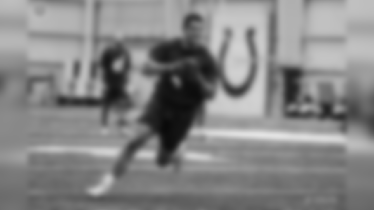 The Indianapolis Colts on Saturday hosted about 40 NFL hopefuls in their annual Local Pro Day.