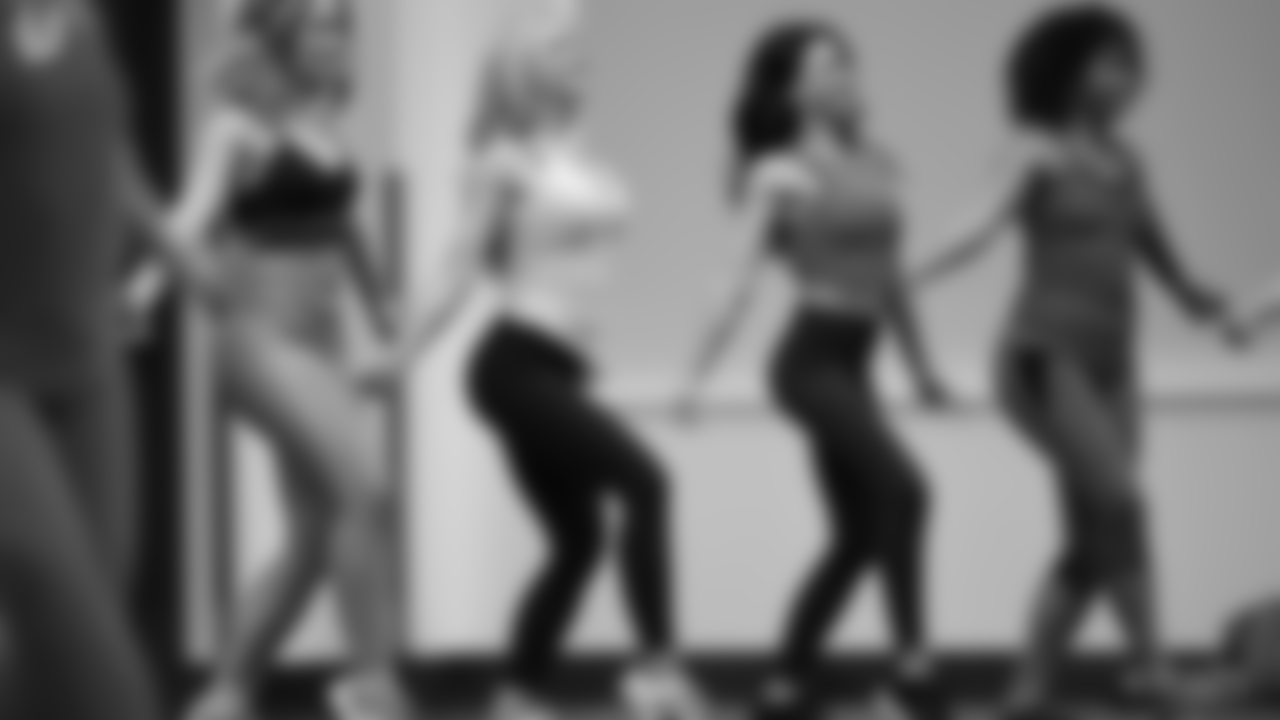 A behind the scenes look at the Colts Cheerleaders prep class on 2/26.