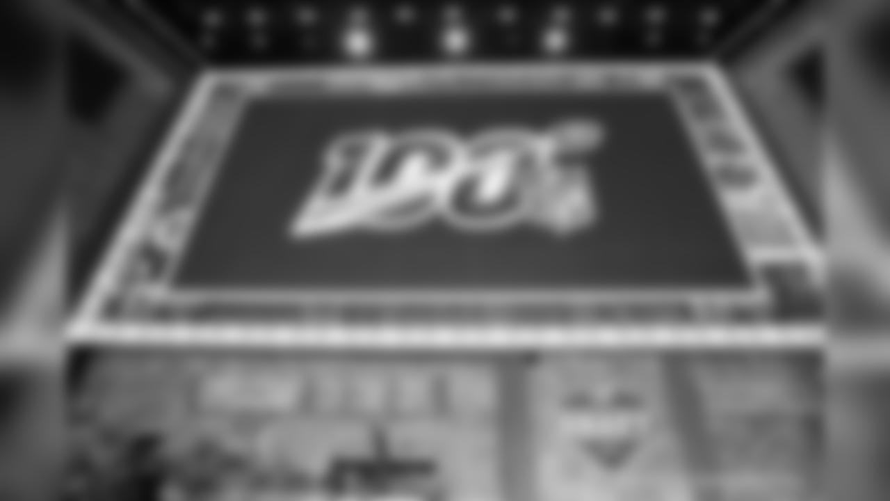 A general, overall view of the stage ahead of the 2019 NFL Draft on Wednesday, Apr 24, 2019 in Nashville, Tenn. (Perry Knotts/NFL)