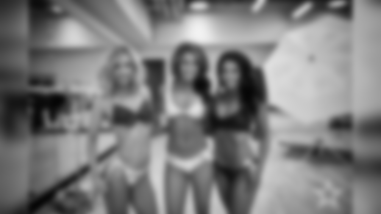 Behind the scenes views from the Dallas Cowboys Cheerleaders swimsuit fitting as they prepare for their calendar shoot in Cancun, Mexico. #DCCSwim19