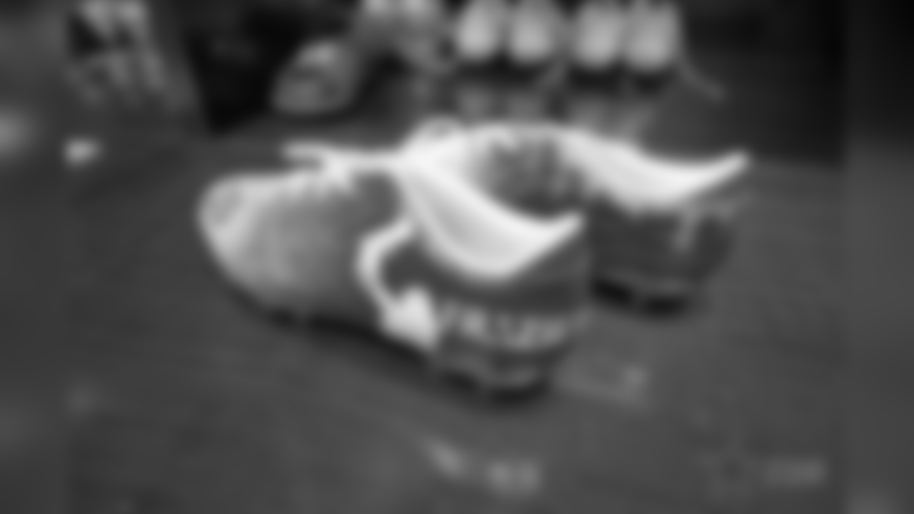29 November 2018: My Cause My Cleats for Frazier Cares Foundation for Kavon Frazier of the Dallas Cowboys before their NFL week 14 regular season game against the Philadelphia Eagles at AT&T Stadium in Arlington, Texas. Photo by James D. Smith/Dallas Cowboys