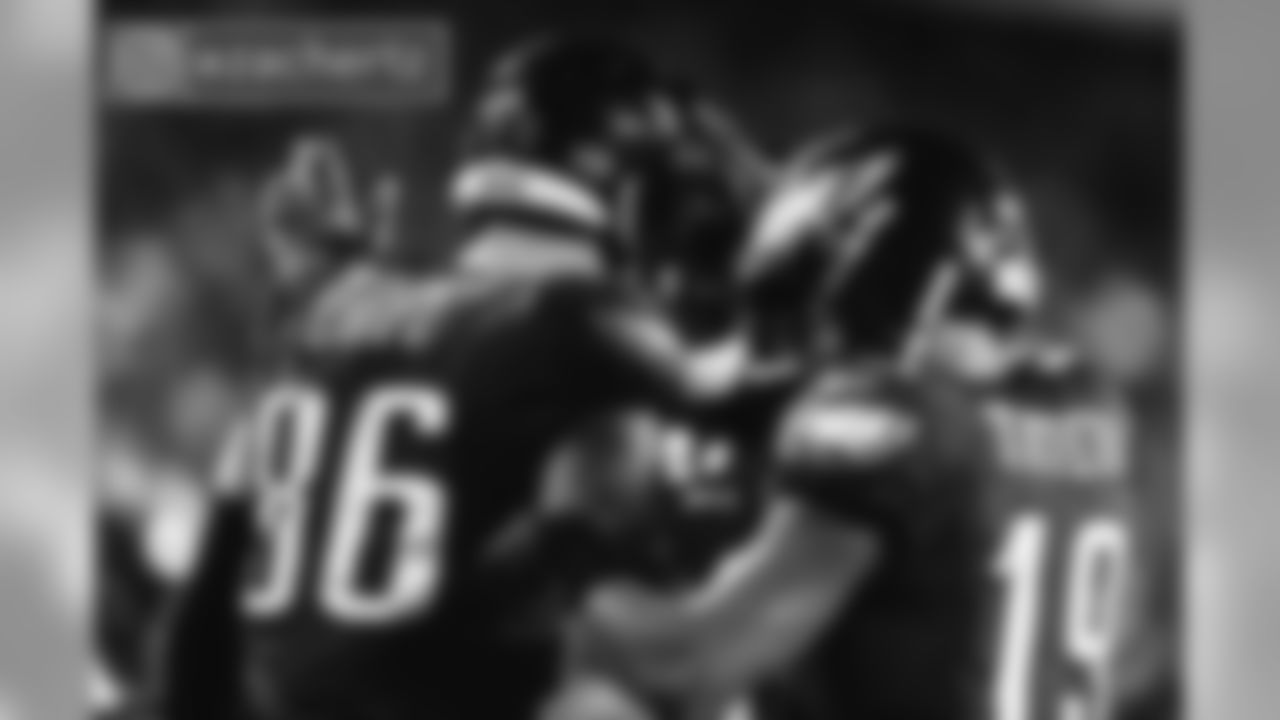 "Big win last night, and right back to work getting for this week!!! #FlyEaglesFly"