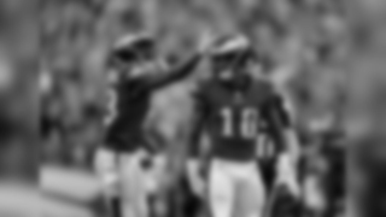 WR Shelton Gibson and WR Nelson Agholor