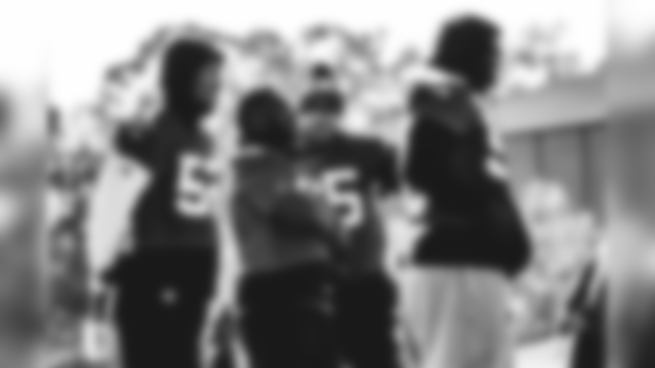 DE Bruce Irvin, DT Grady Jarrett, DL Jack Crawford, DE Takkarist McKinley
Atlanta Falcons/ Kara Durette
