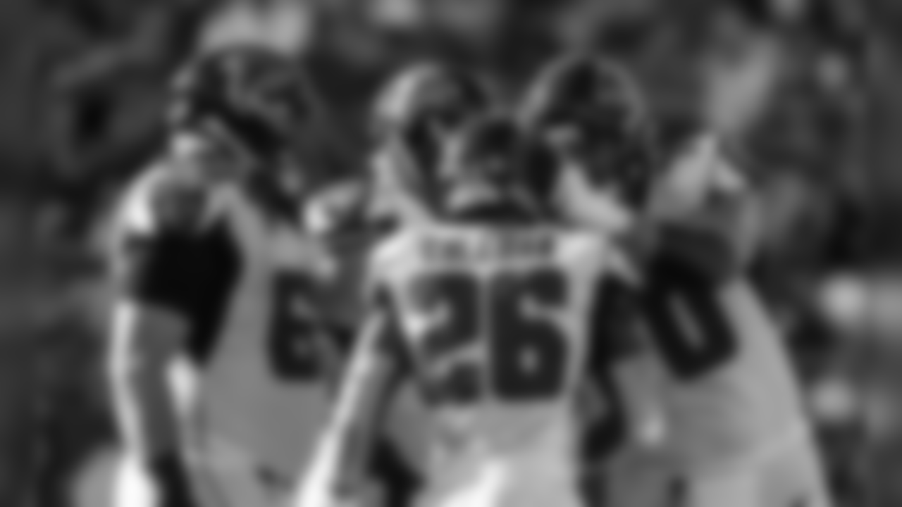 RB Tevin Coleman, T Jake Matthews
Atlanta Falcons / Kara Durrette