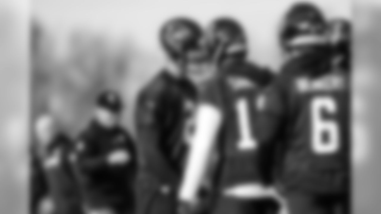 QB Matt Ryan, WR Mohamed Sanu
Atlanta Falcons/ Kara Durrette