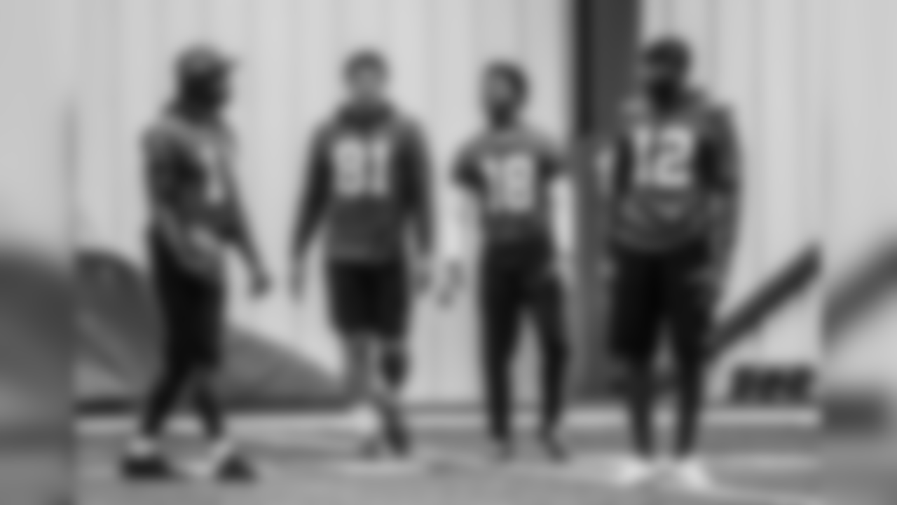 WR Julio Jones, TE Austin Hooper, WR Calvin Ridley, WR Mohamed Sanu