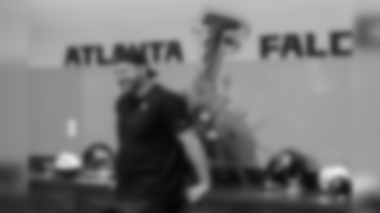 Atlanta Falcons Career Symposium, Friday, April 5, 2019.
Head Coach Dan Quinn,
General Manager Thomas Dimitroff, President & CEO Rich McKay Community Relations department
Jesse Ackerman, Head Strength and Conditioning Coach
Steve Sabo, Director of College Scouting