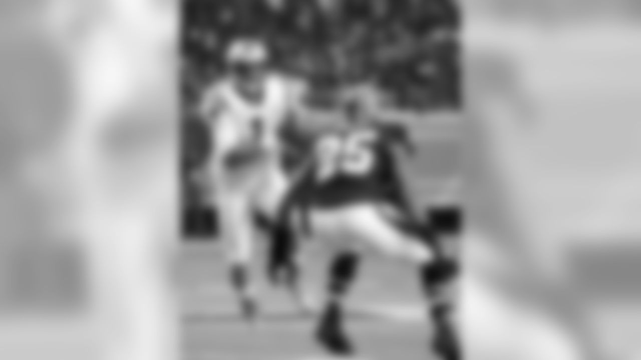 William Moore eyes up Carolina QB Cam Newton