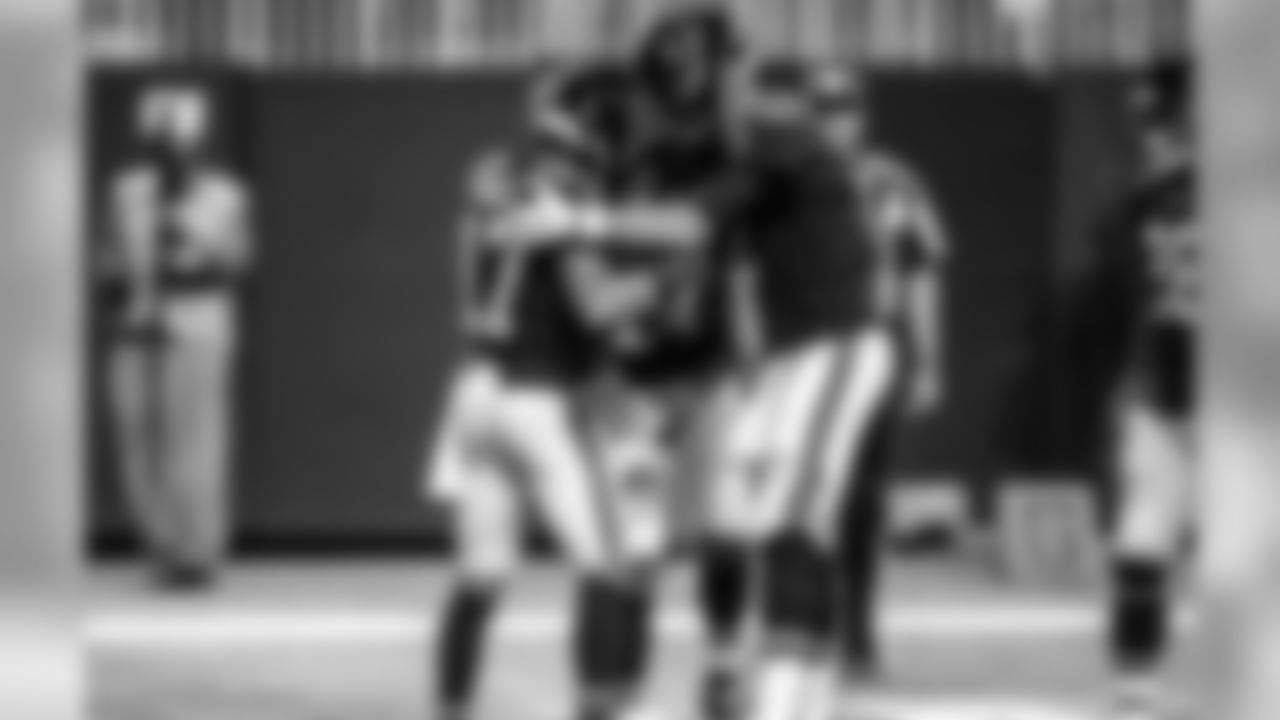 WR Marvin Hall, WR Justin Hardy, QB Matt Ryan
Atlanta Falcons / Lynn Bass