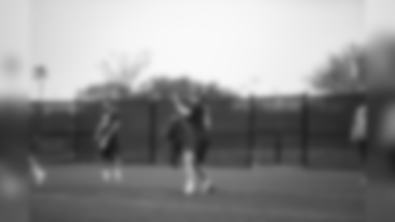 QB Daniel Jones
New York Giants Rookie Mini-Camp at Quest Diagnostics Training Center in East Rutherford, NJ