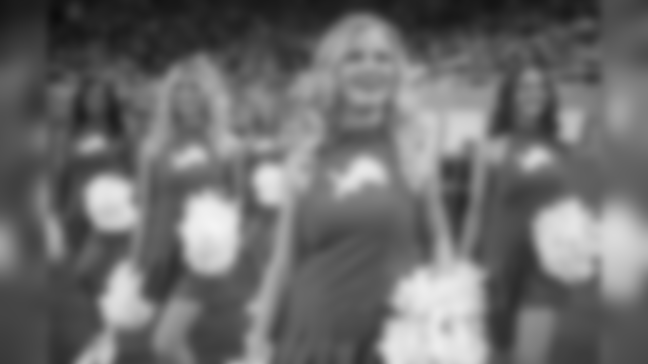 Detroit Lions Cheerleaders during a NFL football game between the Detroit Lions and the Chicago Bears on Thursday, Nov. 22, 2018 in Detroit. (Detroit Lions via AP).