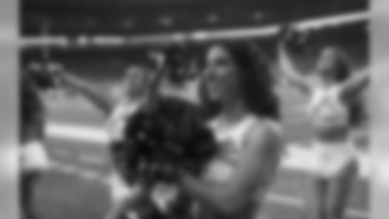 Detroit Lions Cheerleaders during a NFL football game between the Detroit Lions and the Los Angeles Rams on Sunday, Dec. 2, 2018 in Detroit. (Detroit Lions via AP).
