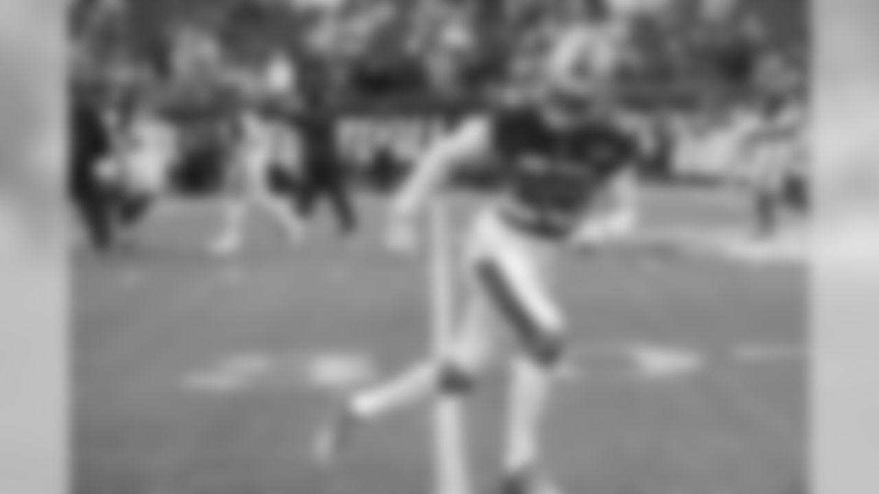 Detroit Lions cornerback Darius Slay (23) warms up before the Pro Bowl on Sunday, Jan. 27, 2019 in Orlando, Fla. (Detroit Lions via AP)