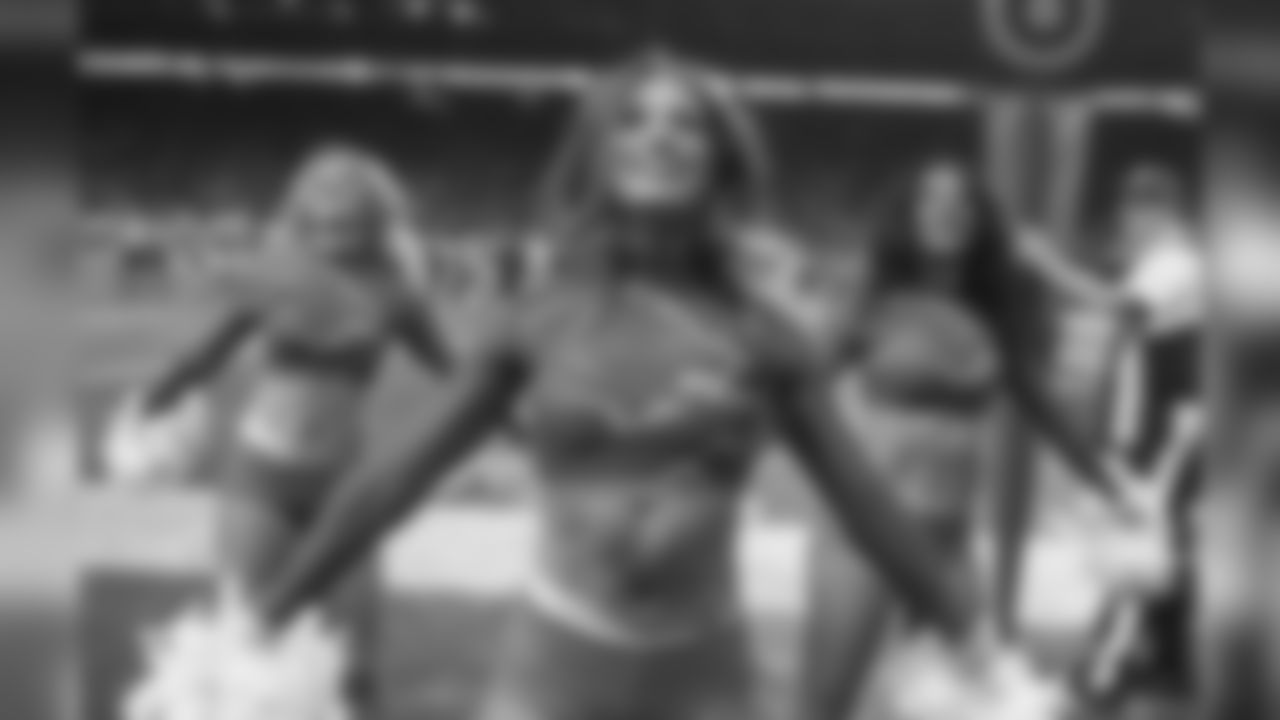Detroit Lions Cheerleaders during a NFL football game between the Detroit Lions and the Chicago Bears on Thursday, Nov. 22, 2018 in Detroit. (Detroit Lions via AP).